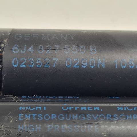 Muelle neumatico maletero 6J4827550B VAG