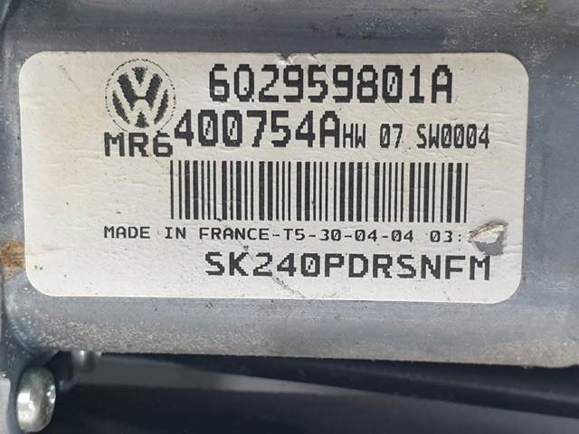 Mecanismo levanta, puerta delantera derecha Seat Ibiza IV (2008-2017)
