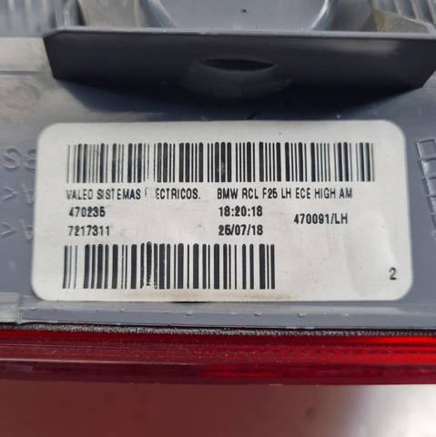 Piloto trasero exterior izquierdo 7217311 BMW