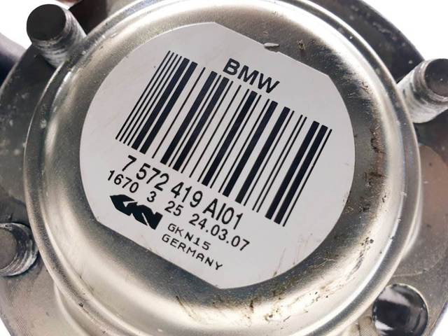 Semieje trasero 7572419 BMW