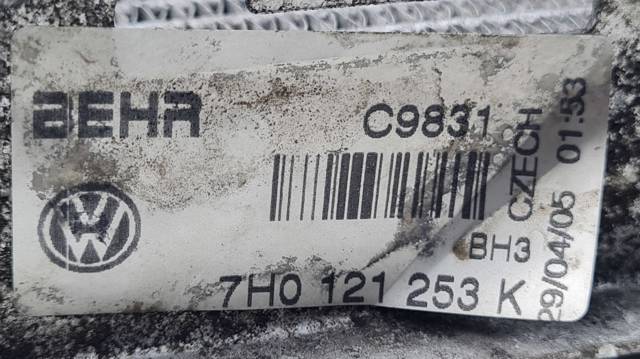 Radiador de auto 7H0121253K VAG