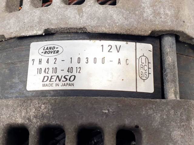 Regulador del alternador 7H4210300AC LAND ROVER