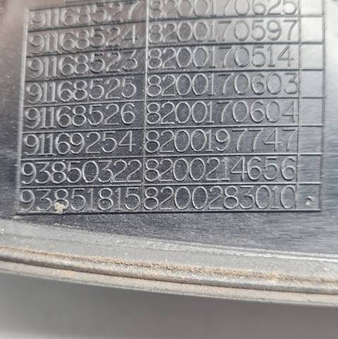 8200283010 Manija exterior derecha de puerta trasera batiente  comprar en Pontevedra