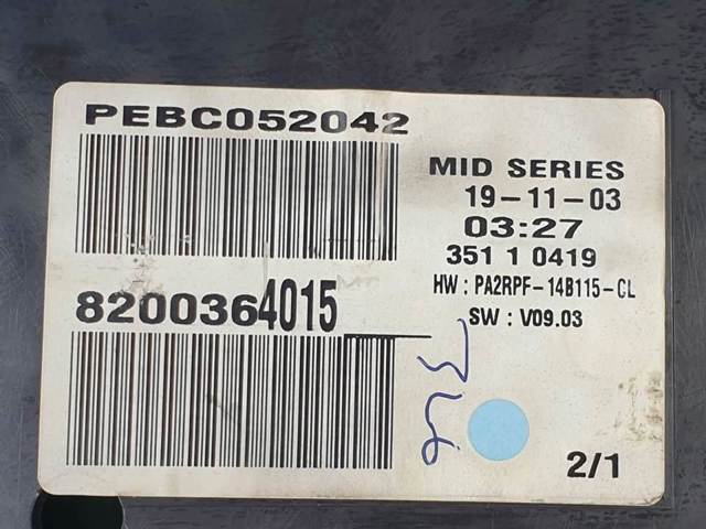 8200364015 Renault (RVI)