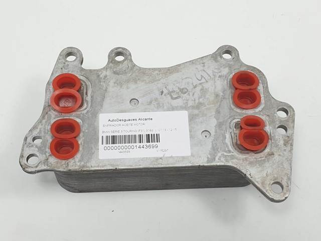 Radiador de aceite debajo del filtro 8507627 BMW