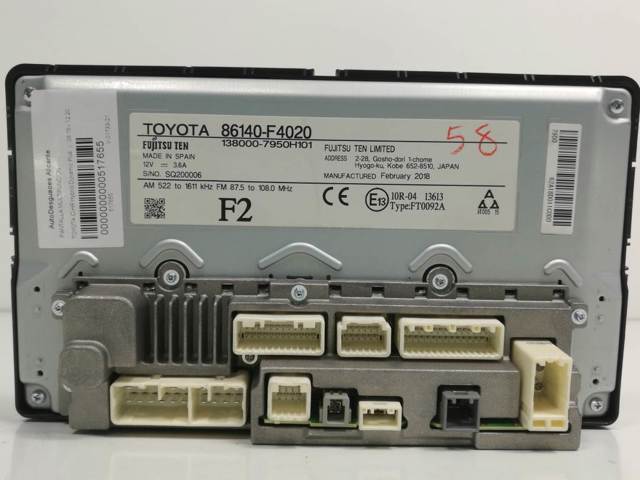 86140F4020 Toyota