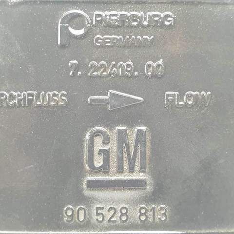 Flujo de aire masivo 90528813 OPEL