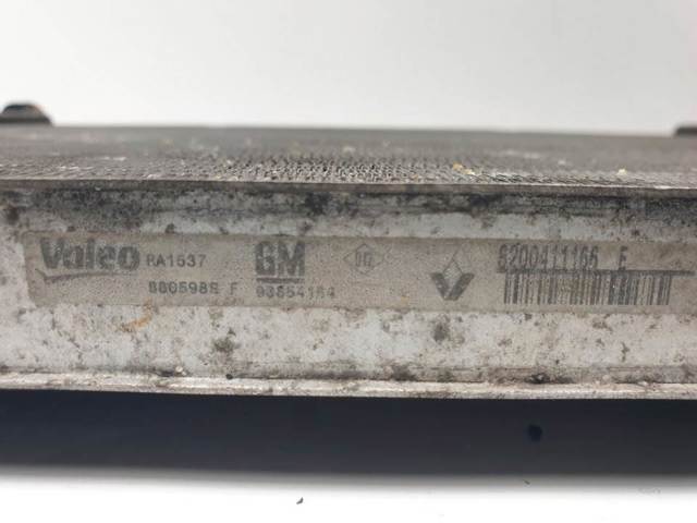Radiador de auto 93854164 OPEL