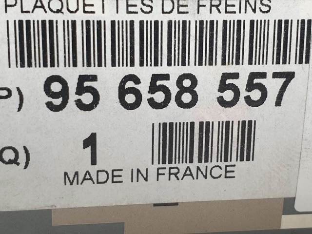 95658557 Pastillas de freno  en stock Sabadell