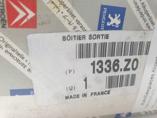 PEUGEOT 9647265980 Caja de termostato  en stock Terrassa