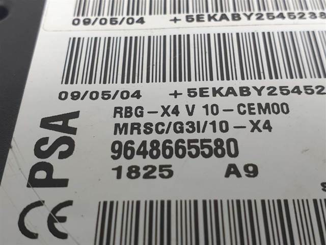 PEUGEOT 9648665580  en stock Terrassa
