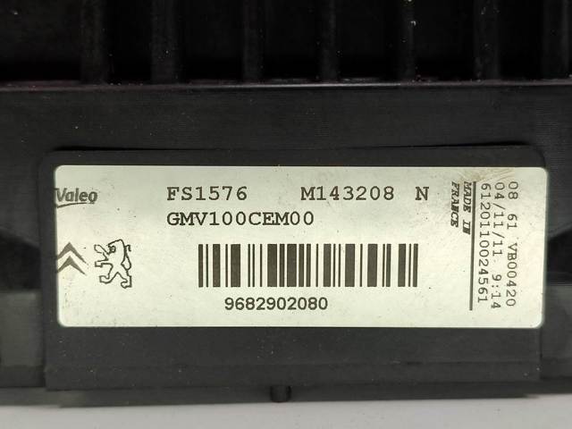 Ventilador de refrigeración del motor 9682902080 PEUGEOT