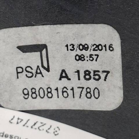 PEUGEOT 9808161780 Palanca de cambios comprar Barcelona