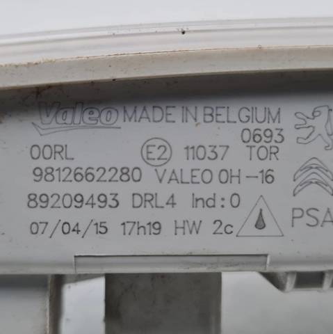 9812662280 PEUGEOT Luz diurna  comprar en Oviedo