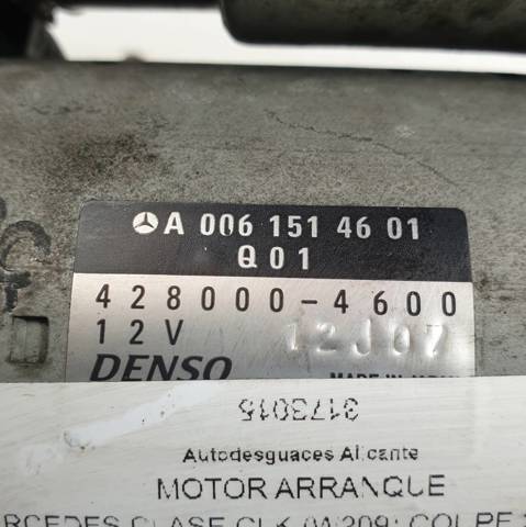 Arranque motores A0061514601 MERCEDES