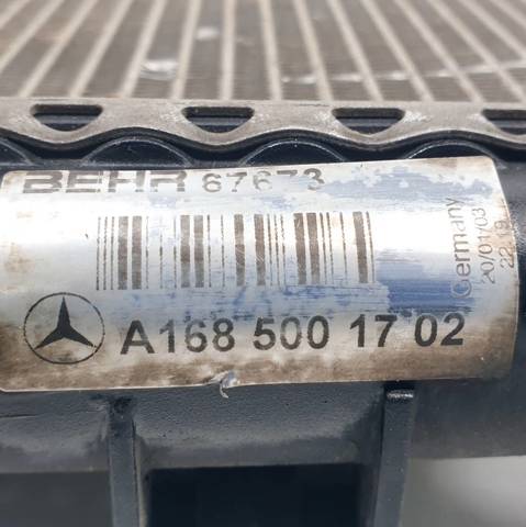 Radiador del motor A1685001702 MERCEDES
