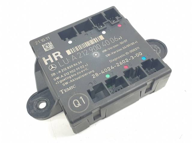 Módulo de confort para Mercedes E W212