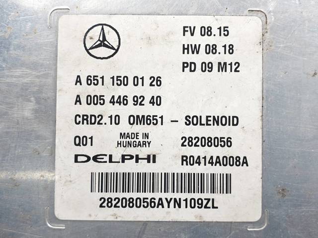 A6511500126 Mercedes