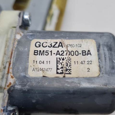 Mecanismo alzacristales, puerta trasera derecha BM51A27000BA FORD