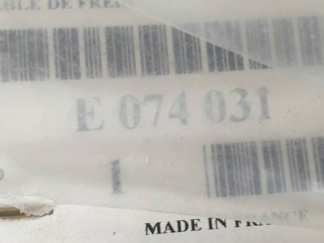 Cable de freno de mano trasero izquierdo E074031 PEUGEOT