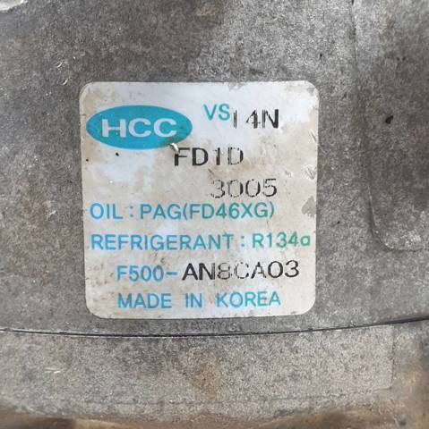 Compresores de aire acondicionado F500AN8CA03 HYUNDAI