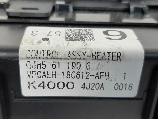 Unidad de control aire acondicionado para Mazda 6 GJ, GL