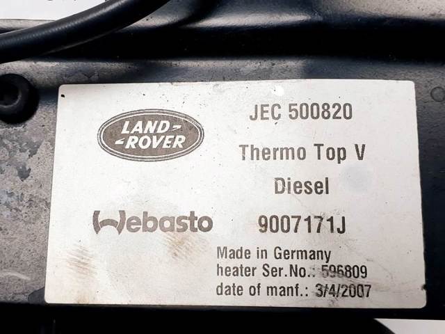 JEC500820 LAND ROVER Calefactor autónomo comprar Bilbao