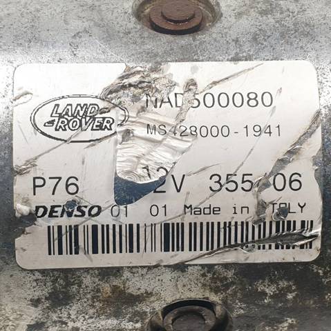 NAD500080 LAND ROVER Motor de arranque  en stock Córdoba