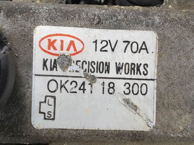 Alternador de coche OK24118300 HYUNDAI
