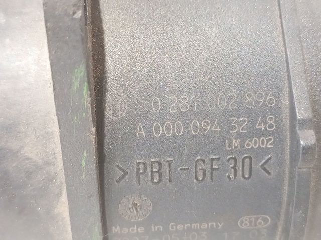VAG 0281002896 Sensor de flujo de masa de aire  disponible España