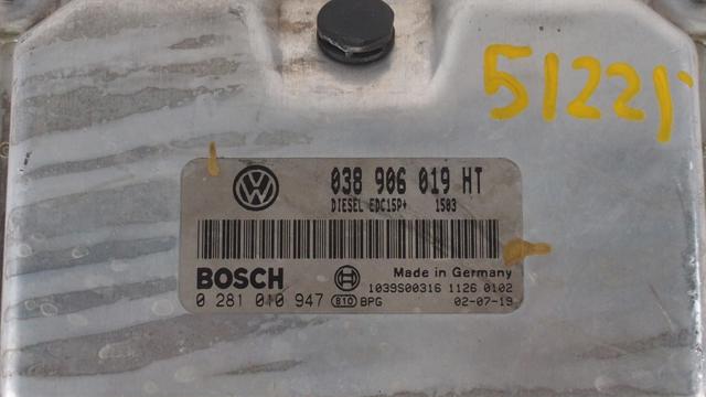 038906019HT Unidad de control del motor (ECU)  disponible Utrera