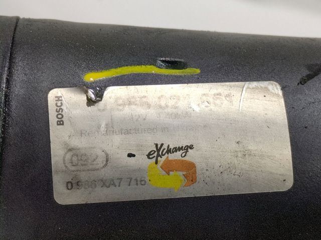 PEUGEOT 0986021651 Motor de arranque  comprar en Albacete