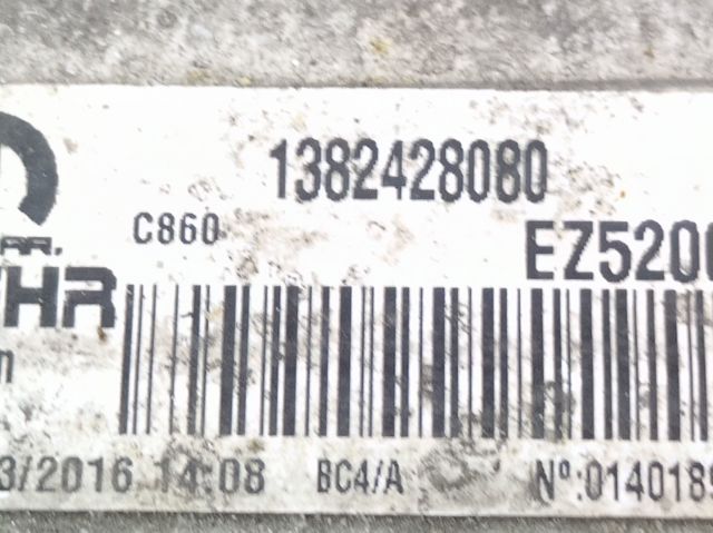 Radiador de aire de admisión 1382428080 PEUGEOT