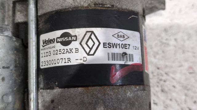 233001071R RENAULT Motor de arranque  en stock Gandía