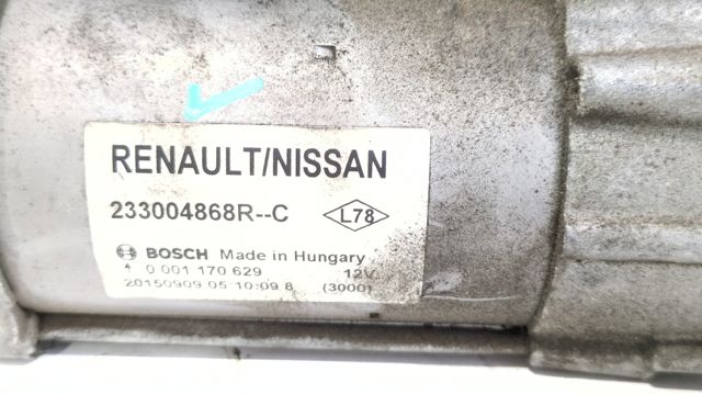 RENAULT 233004868R Motor de arranque comprar Barcelona