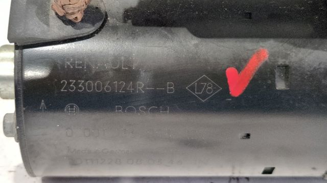 RENAULT 233006124R Motor de arranque  comprar en Albacete