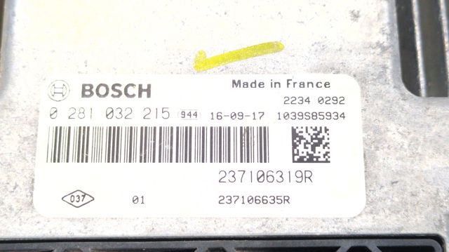 237106319R RENAULT Unidad de control del motor (ECU)  comprar en Jaén