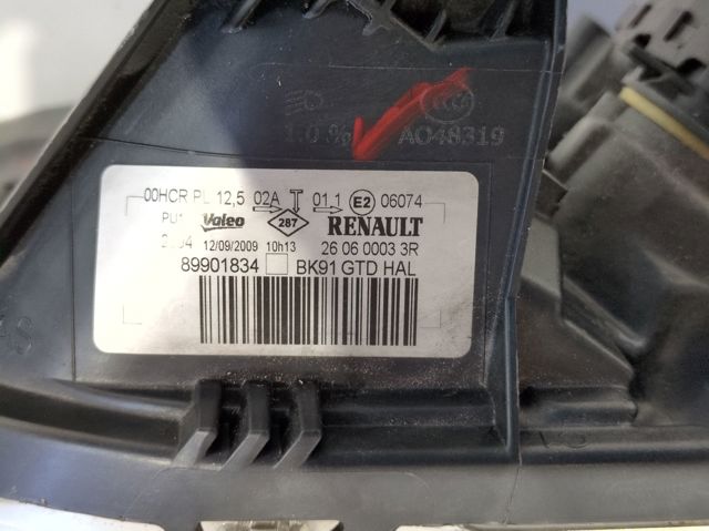 260600033R RENAULT Faro izquierdo comprar Bilbao