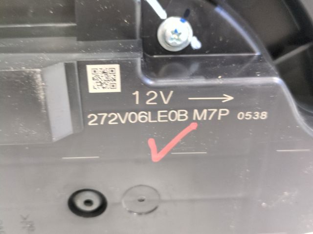 272V06LE0B Motor del ventilador del calefactor  comprar en Pontevedra