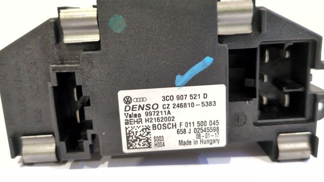 3C0907521D Resistencia de calefacción  en stock Sabadell