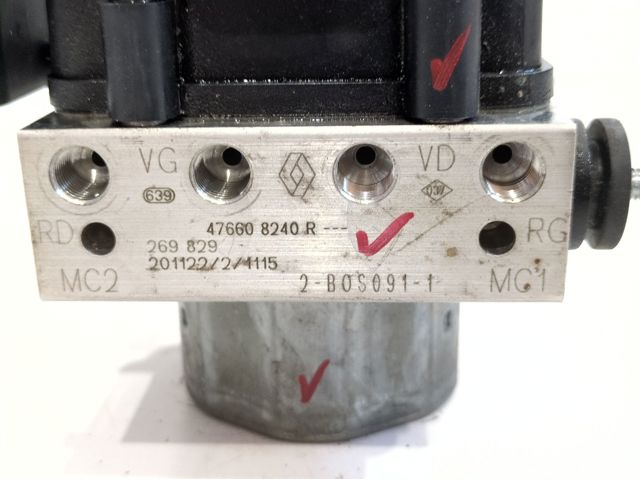 476608240R RENAULT Módulo ABS  en stock Huelva