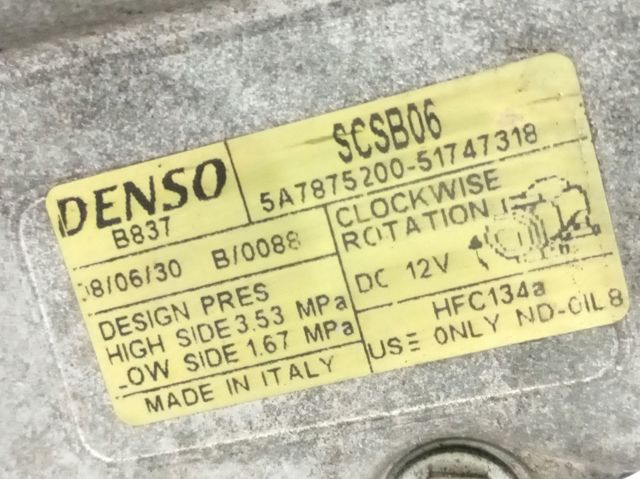 FIAT 5A7875200 Compresor de aire acondicionado  en stock Salamanca
