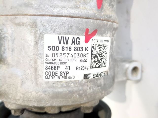 VAG 5Q0816803K Compresor de aire acondicionado comprar Pamplona