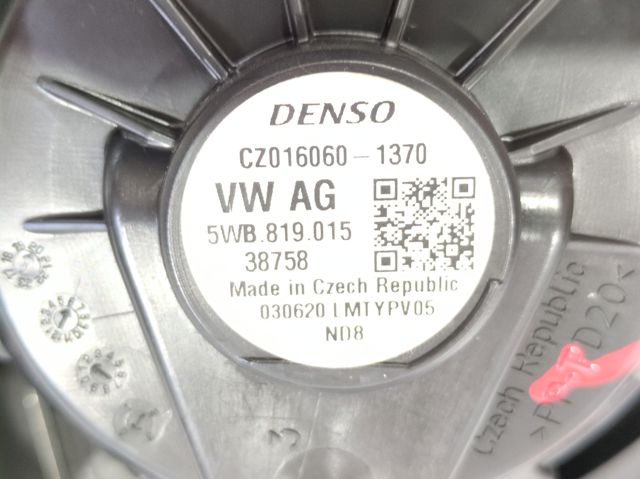 5WB819015 VAG Ventilador habitáculo  en stock Gandía