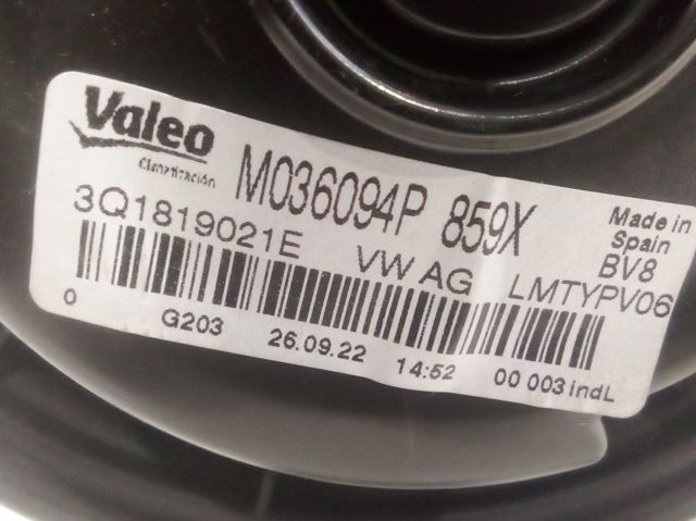 5WB819021A VAG Ventilador habitáculo comprar Alcalá