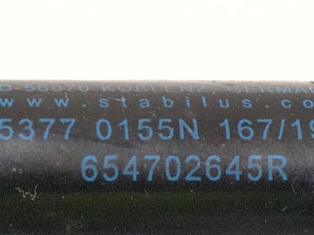 654702645R Amortiguador de capó  en stock Sabadell