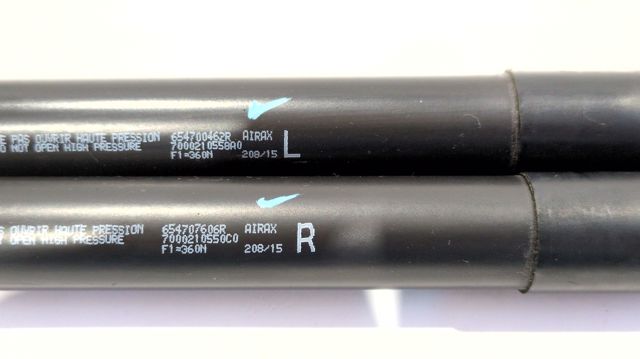 654707606R RENAULT Amortiguador de capó  comprar en Oviedo