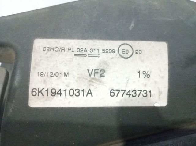 Faros delantero izquierdo 6K1941031A VAG