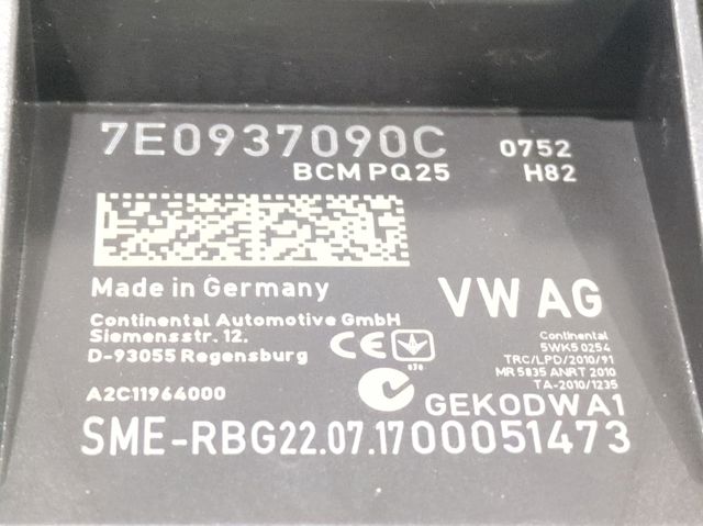 7E0937090C VAG