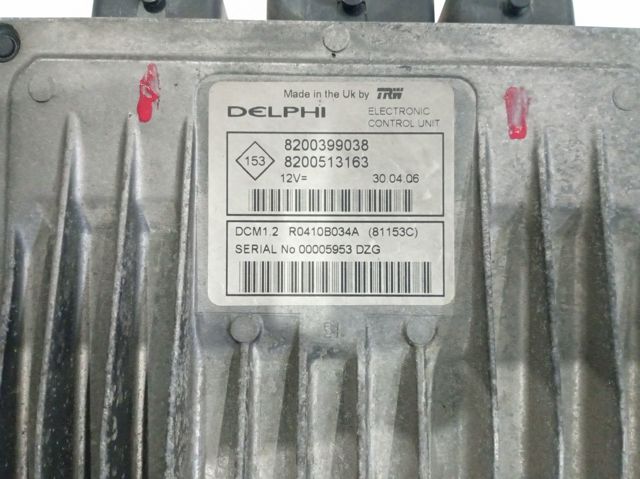 RENAULT 8200513163 Unidad de control del motor (ECU)  disponible Lugo
